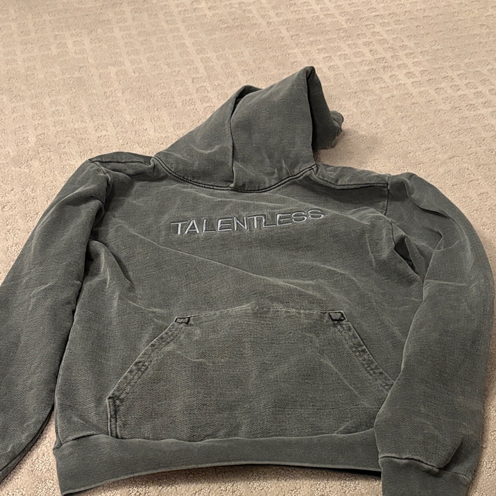TALENTLESS Charcoal Hoodie